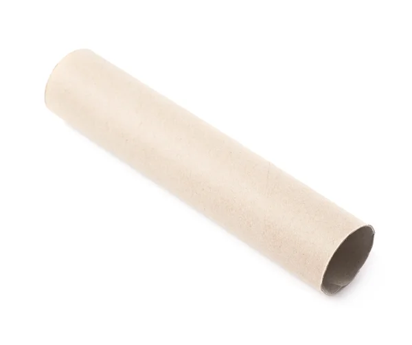 Empty tissue tube isolated — Stock Photo, Image