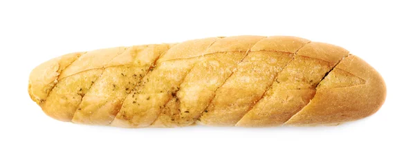 Pan blanco de ciabatta italiano aislado —  Fotos de Stock
