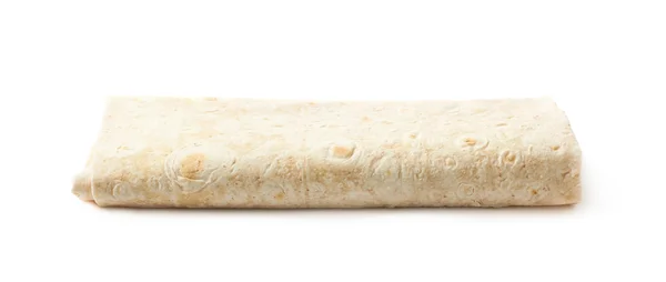 Thin armenian lavash bread isolated — Stock Photo, Image