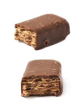 Çikolata kaplı gofret şeker