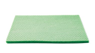 Mutfak temizleme işlemi bez izole