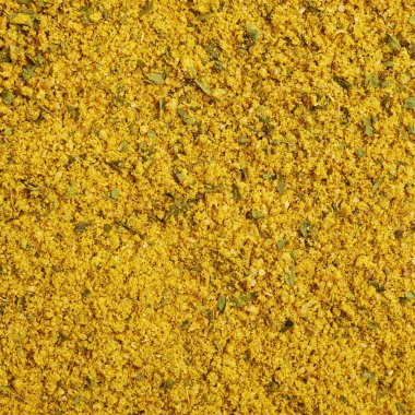 Sarı köri ile kaplı yüzey