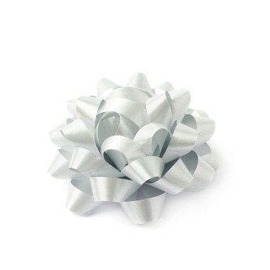 İzole decorational şerit hediye yay