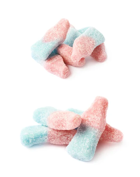 Bonbons pétillants en forme de bouteille — Photo