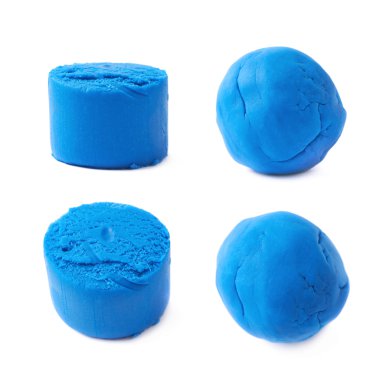 Bir modelleme kil izole parçası