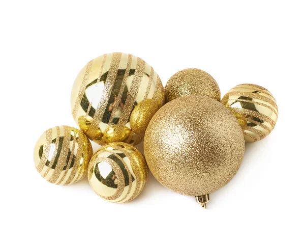 Pile of decorational Christmas balls — Stock Photo, Image