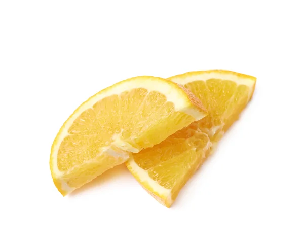 Slice of an orange fruit isolated — Stock Photo, Image