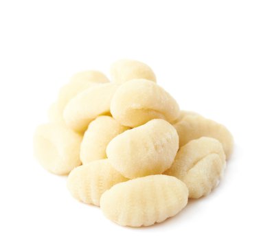 Gnocchi hamur köfte yığını