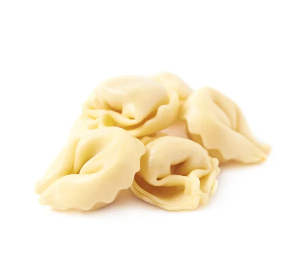 Pile of multiple ravioli isolated Royalty Free Stock Images