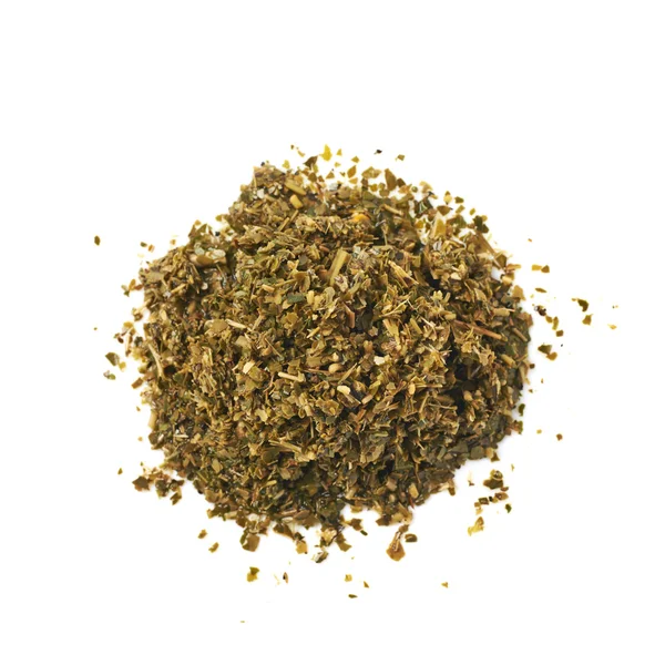 Montón de hojas de té mate húmedo —  Fotos de Stock