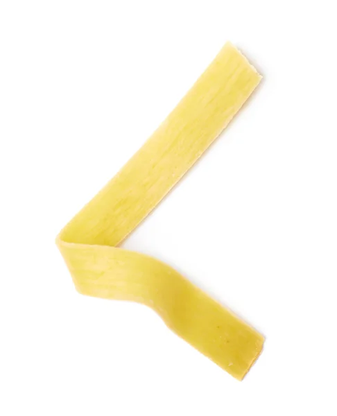 Enkelt fettuccine pasta bånd - Stock-foto