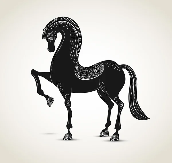 马的装饰物 — 图库矢量图片