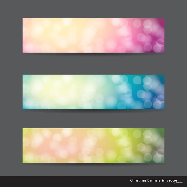 Abstracte moderne banners — Stockvector