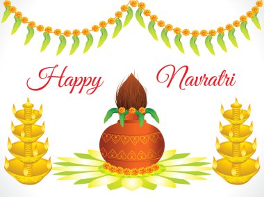 soyut sanat detaylı navratri arka plan