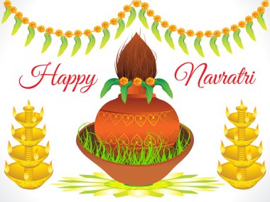 soyut sanat navratra kalash