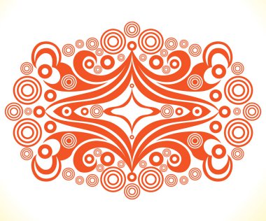 soyut sanatsal yaratıcı kırmızı çiçek arkaplan vektörü çizimi