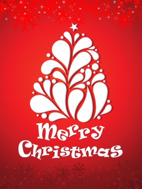 soyut sanat Noel ağaç arka plan