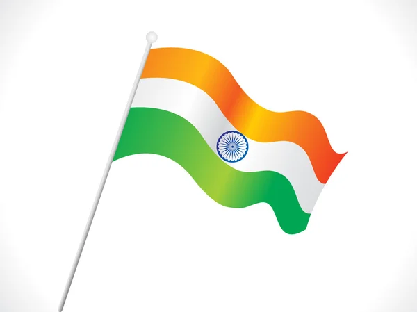 Abstracte Indiase vlag achtergrond — Stockvector