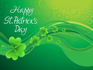 soyut sanat st patrick arka plan 
