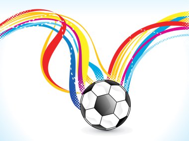 soyut renkli futbol arka plan
