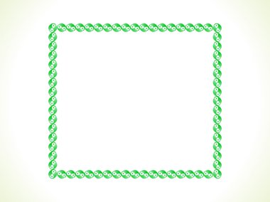 soyut sanat yeşil sınır