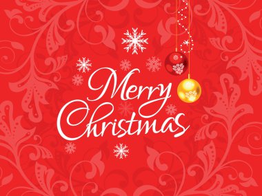 sanatsal kırmızı Noel arka plan