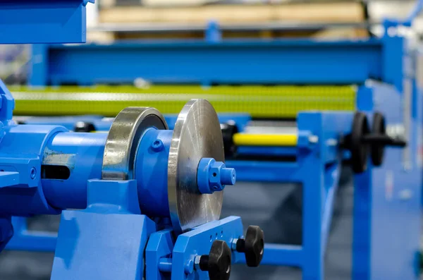 Hydraulic bending machine on the factory