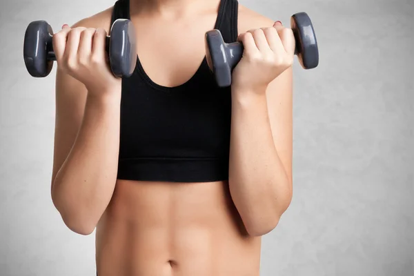Woman Working Out — Stock Photo, Image