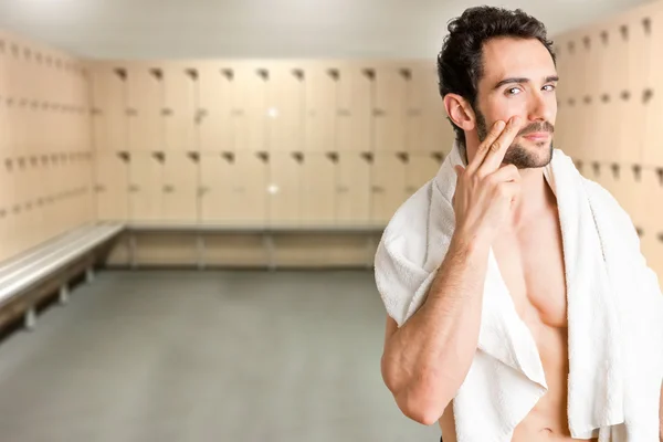 Cuidados com a pele masculina — Fotografia de Stock