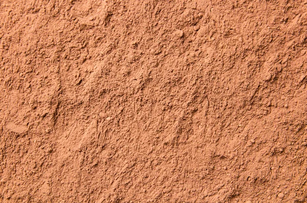 Sfondo Cacao Polvere Secco Marrone Delizioso Naturale — Foto Stock