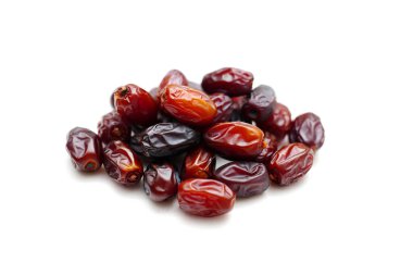 Beyaz arkaplanda izole edilmiş tarih yığını