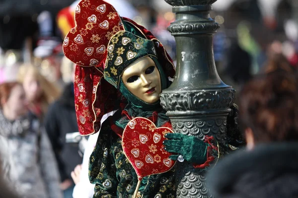 Venetië carnaval maskers — Stockfoto