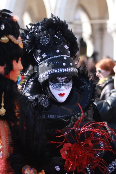 Venezia maschere di carnevale — Foto Stock