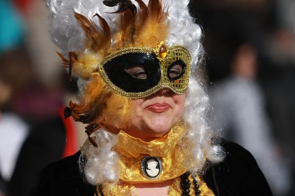 Karnevalsmasken in Venedig — Stockfoto