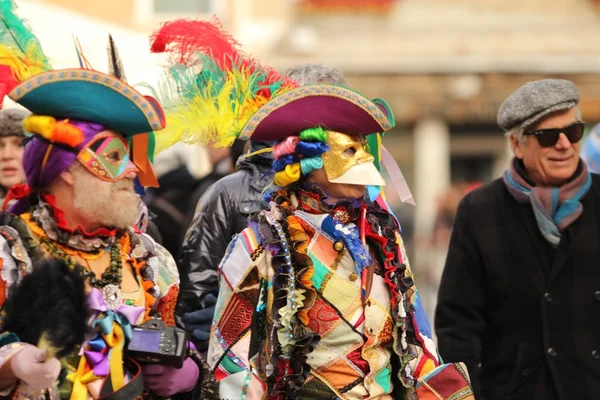 Venedik Karnavalı maskeleri — Stok fotoğraf