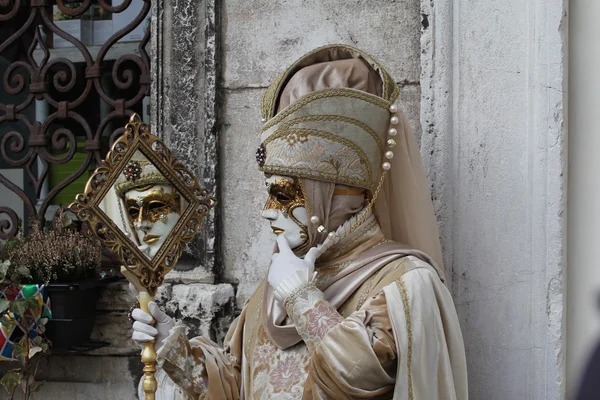 Máscaras de carnaval de Venecia — Foto de Stock