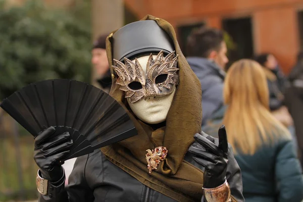 Maschere venezia carnevale — Foto Stock