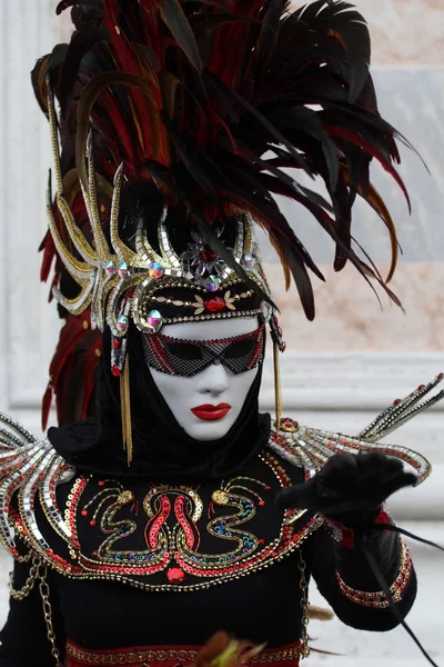 Maschere venezia carnevale — Foto Stock