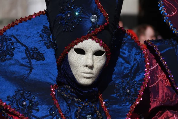 威尼斯狂欢节面具 免版税图库照片