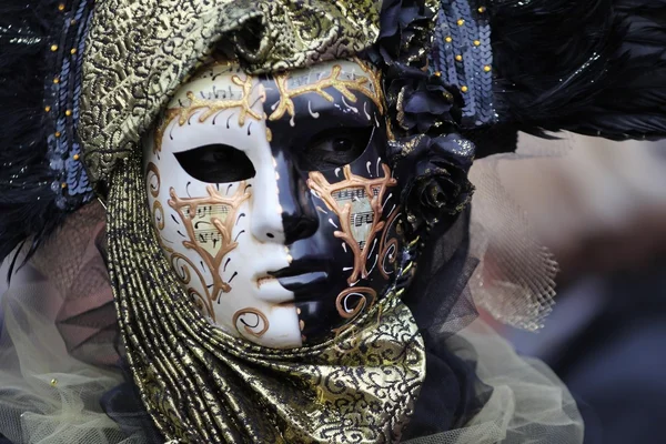威尼斯狂欢节面具 免版税图库图片