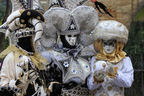 Carnaval de Veneza de máscaras Fotos De Bancos De Imagens Sem Royalties