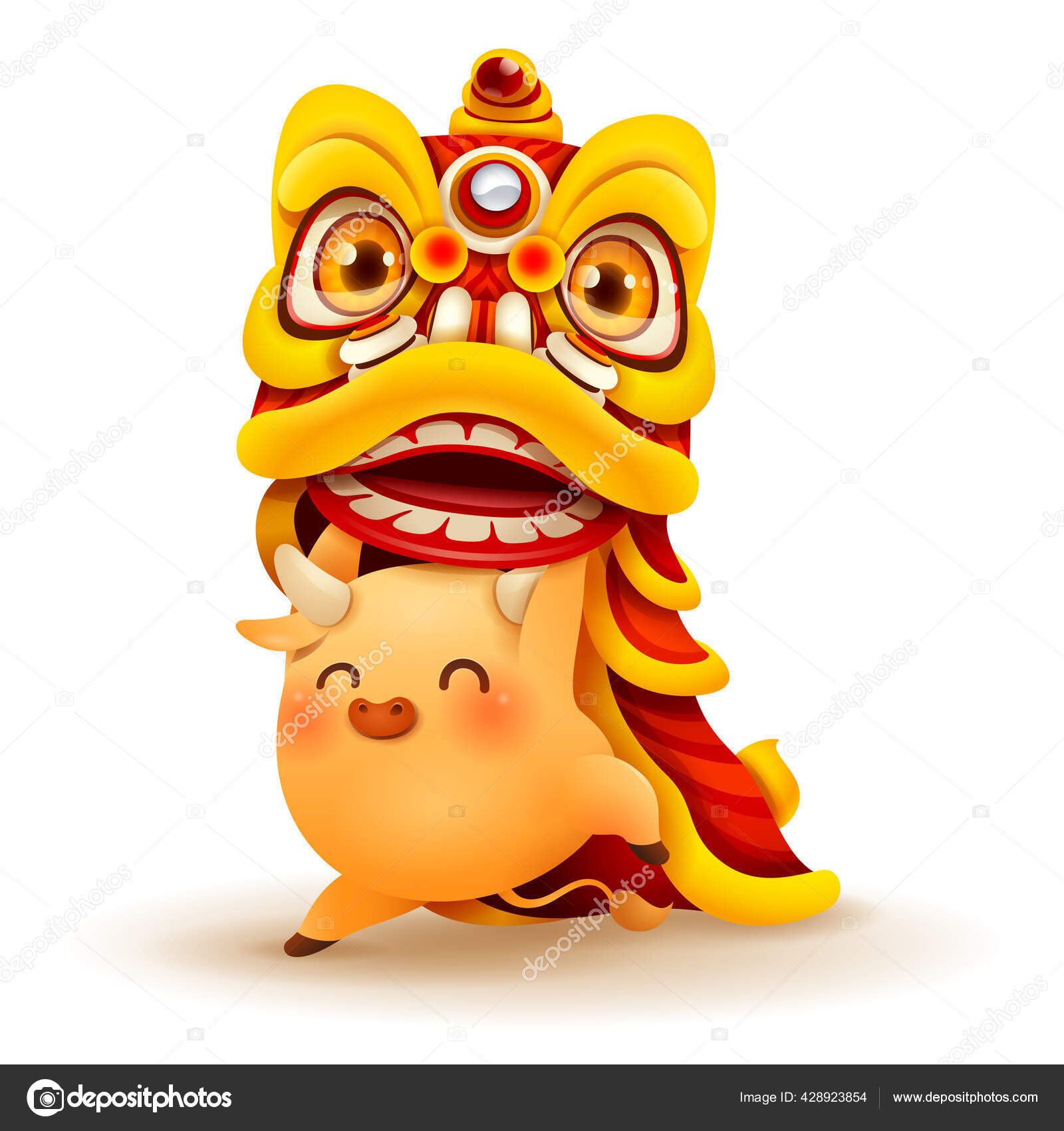 画像 かわいい 中国 獅子舞 イラスト あなたのための壁紙の動きhdr
