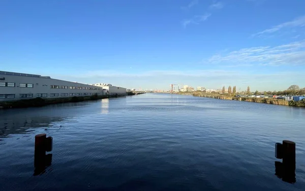 Kanały Amsterdamskie Podczas Blokady Korony Covid Pomiarów 2020 — Zdjęcie stockowe