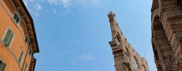 Tapete der arena in verona in italien — Stockfoto