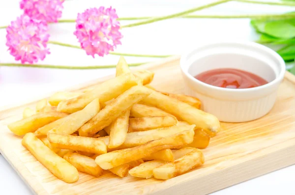 Traditionele Franse frietjes — Stockfoto