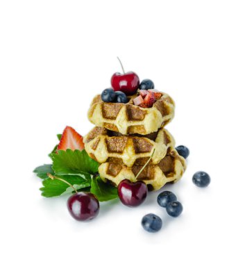 Ev yapımı gözleme ve çilek