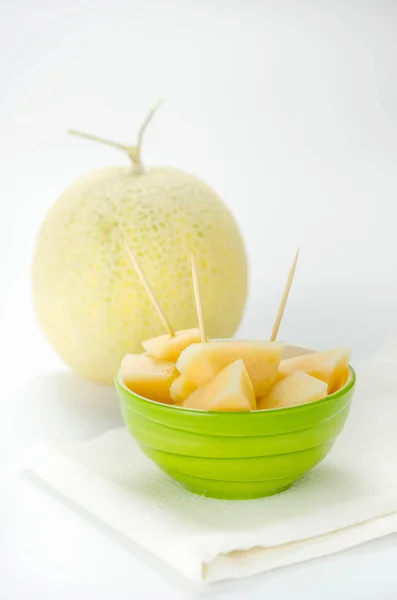 Reife Melonenfrucht — Stockfoto
