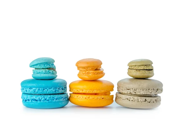 Macaroons em branco — Fotografia de Stock