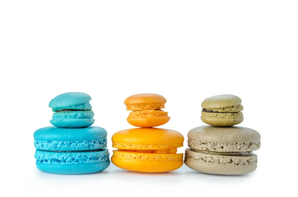 Macaroons em branco — Fotografia de Stock