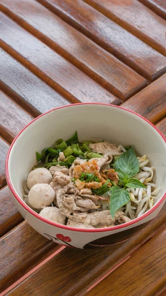 Fideos blancos asiáticos — Foto de Stock